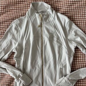 lululemon athletica White Bomber Jacket